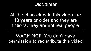 Sexyus resort: demon girl doing handjob, huge facial cumshot ep 1