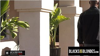 Curvy Babe Violet Starr Gets Sloppy & Creamed By 2 Monster Cocks - BlacksOnBlondes