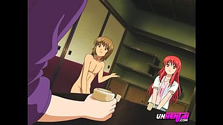Horny Step Mom Fucks Teen Boyfriend - Uncensored Hentai Creampie