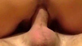 Creampie in cowgirl pose!