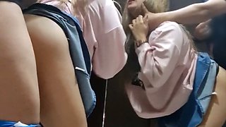 Desi Fitting Room Sex Risky Public Outdoor She Swallow my Cum