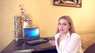 Sex with the Boss in the Workplace for a Raise