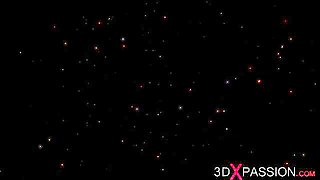 Doggystyle smut with harmonious best girl from 3DXPassion