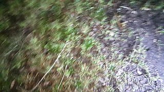 Multiple Squirting Orgasms Outdoor Creampie