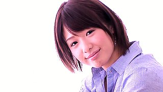 Cute Asian girl enjoying Fingering