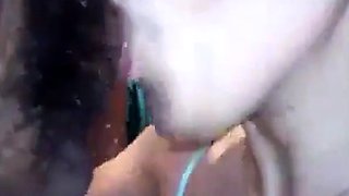 Sloppy Asian Amateur Blowjob