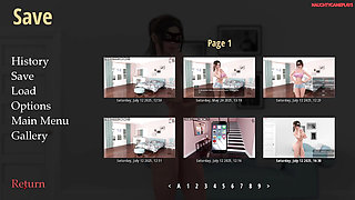 Lust & Life 04 - She Uses Her Tits to Make Him Cum a Lot, Big Boobjob Ends in Cumshot - 3D Porn Game