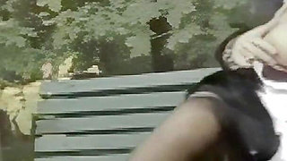 Alessia Donati's Casting in the Park with a Pissing Finale