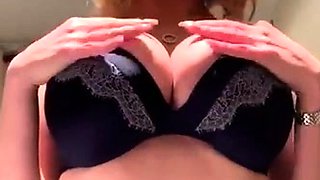 Big boobs milf masturbates with her dildo