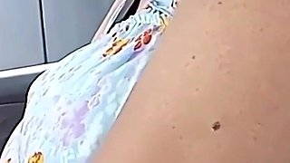 Compilation Public Cum Walk, Playing with Pussy in Bar, Flashing Tits in Public