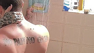 Fucking the Ass in the Shower