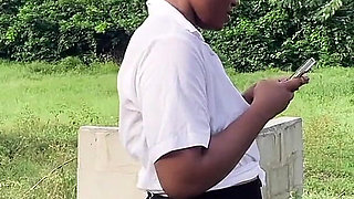 School Student Gangbang in Umcompleted Building