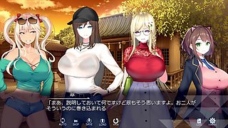 Anime lovers explore intense ass action in this eroge adventure