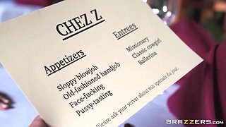 Giving Her A Big Tip With Jessy Jones, Candice Dare - Brazzers