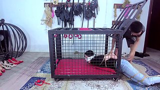 Chinese bondage and tickle in white socks2