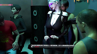 Cheating Wife at Nigh Club - 3D Animation Hentai