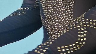 POV Elena Clark Leotard Masturbation