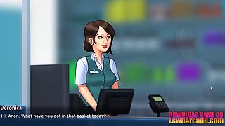 Summertime Saga Porn Game Play Part 02 Nude Sex Game Play