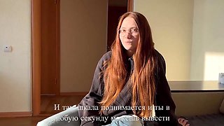 Redhead With Curvaceous Knockers Hot Video