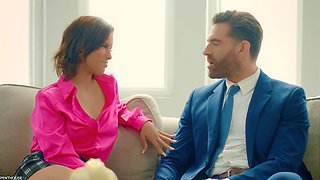 Jesse Pony Commands Office Passion in Stunning POV