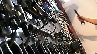 Danish Blonde's Garage Sex Ansigtsbehandling