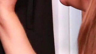 Student nurse gives gloryhole therapy