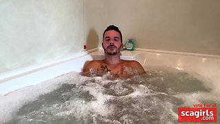 Raunchy Blond Babe Gets Shagged Hard By Tattooed Stud