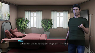 A Ghostly Desire Ep 1 Dayna and Marc Hugged Each Other