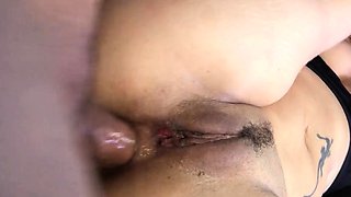 Young woman is in the mood for an ass fuck