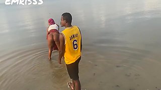 Having Fun In The Beach