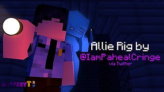 Allie x Security Guy 18+ Minecraft Animation