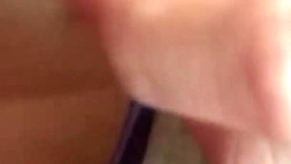 I hunt my cunt - Young Slovakian student Susan rubs her pussy after class
