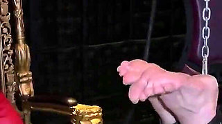 Miss Alessa Milano Bondage Caning Bastonade