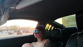 Public Play at Hyvee - Adult Toy Solo in Car
