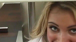 Be Quiet, His Wife Can't Know That Fucking His Stepdaughter's Pussy Is His Birthday Gift