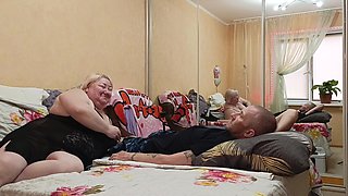 Mother-in-law Makes an Unforgettable Deep Blowjob and Gets a Mouthful of Cum