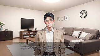 She Sends Her BF Videos of Her with Bwc - Ntr"d by Friend Nts Route #19 Animated Ai Porn Game
