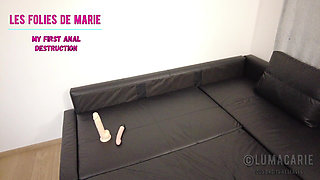 Marie Lumacarie's First Anal Destruction