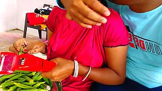 Permi Pooja Hot Indian Bhabhi First Time Homemade Sex in Kitchen with Big Natural Tits