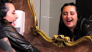 Hot Big Tits and so Much Piss