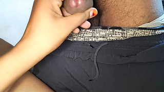 Village girl enjoys sex in farm