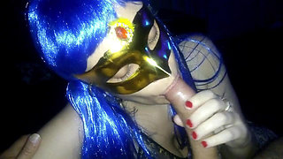 BLOWJOB AND FOOTJOB - GLORYHOLE