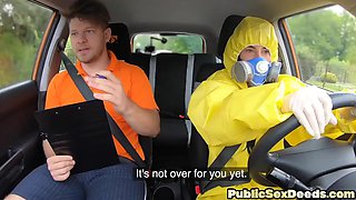 Classy babe in lingerine cockriding