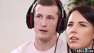 wife stepmother distracting her stepson