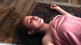 Lily James and Emily Beecham in sexy scenes