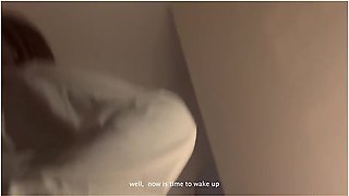 Lina Migurtt - Awkward Stepmom Woke Me Up With A Pussy