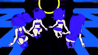 Sexy Ghost Dance with Big Tits & Big Ass - Hentai Animation by Minus8