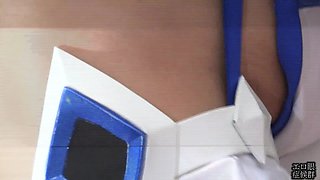 Japanese Siren's Cosplay Heat Ignites in Wild Intimate Passion