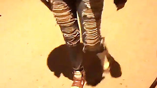 After the Party, a Young Girl Caught on the Street! He Couldn't Last Even 5 Minutes Inside Her Perfect Pussy When She Spread Her