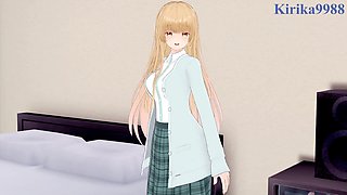 Mahiru Shiina and I have mighty lovemaking in the room. - The Angel Next Door Pampers Me Rotten Anime Porn